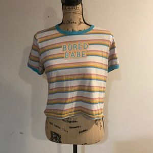 Bored Babe Crop Top